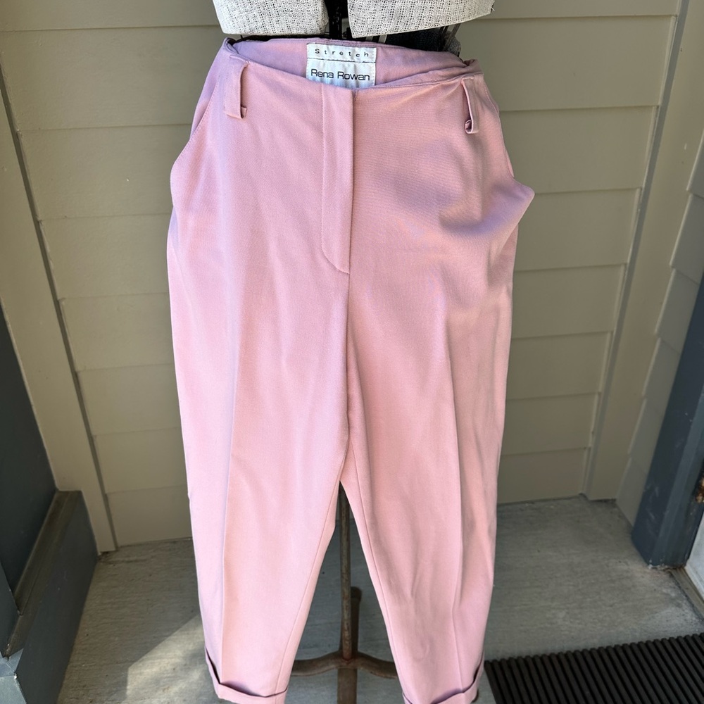 Women's suit Pink Blazer and Pants - Picture 5 of 14